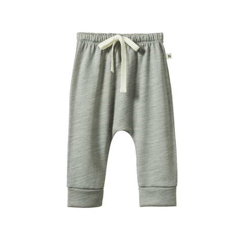 Nature Baby Mer Ess D/S Pants - Grey Marl
