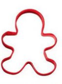 Gingerbread Man Cookie Cutter Large