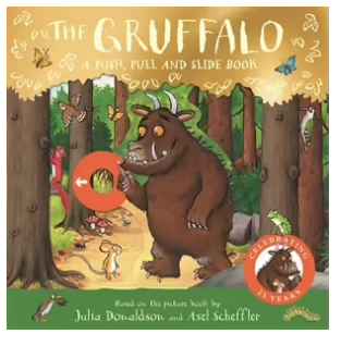 The Gruffalo Push and PUll Slide Book