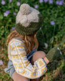 Acorn Mountain Top Beanie- Khaki