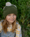 Acorn Mountain Top Beanie- Khaki