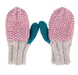 Acorn Wilderness Mittens- Pink
