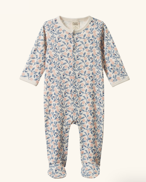 Nature Baby Stretch And Grow Betsy Belle Rose Print