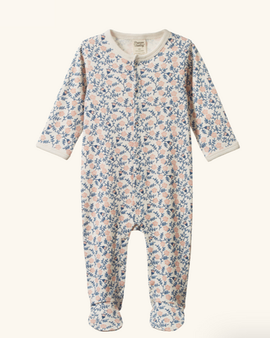 Nature Baby Stretch And Grow Betsy Belle Rose Print