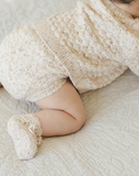 Quincy Mae Bubble Knit Cardigan - Natural Confetti