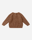 Quincy Mae Knit Sweater Heathered - Cedar