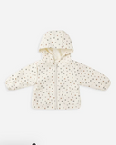 Quincy Mae Rain Coat Geo - Natural