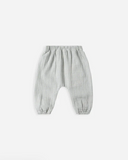 Quincy Mae Woven Pant - Blue Gingham