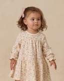 Quincy Mae Tiered Jersey Dress French Garden
