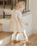 Quincy Mae Tiered Jersey Dress French Garden