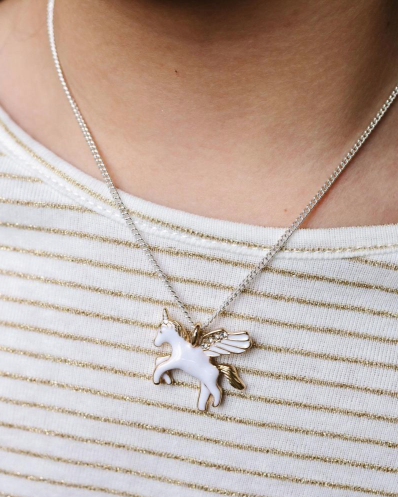 Lauren Hinkley - Flying Unicorn Necklace