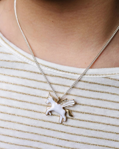 Lauren Hinkley - Flying Unicorn Necklace