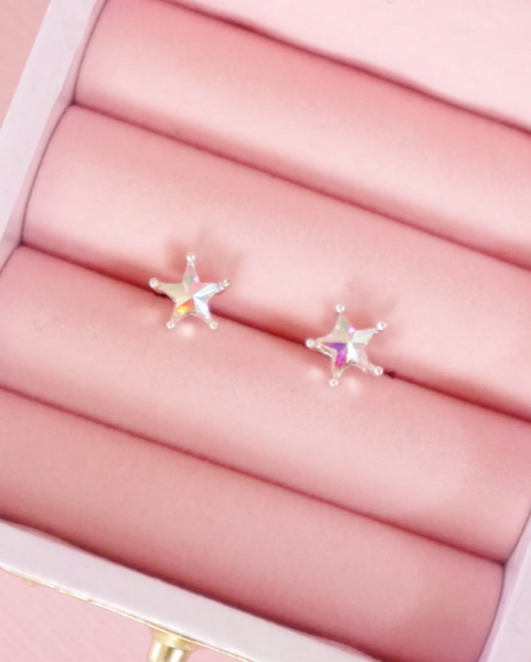 Lauren Hinkley - Pink Starry Earrings