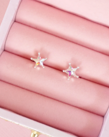 Lauren Hinkley - Pink Starry Earrings