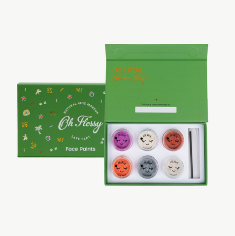 Oh Flossy Wild Wonders Kids Face Paint Set