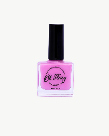 Oh Flossy Nail Polish - Brave Cream Pink