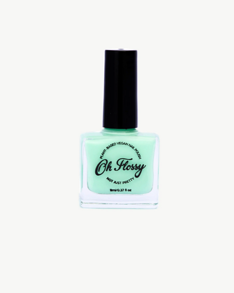 Oh Flossy Nail Polish - Brilliant Cream Fluro Green