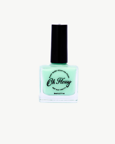 Oh Flossy Nail Polish - Brilliant Cream Fluro Green