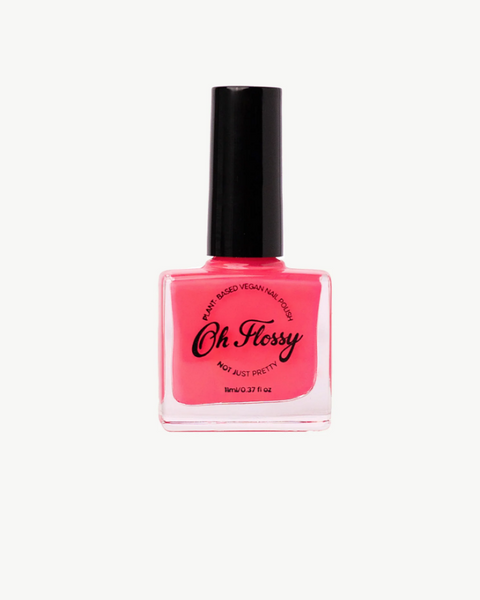 Oh Flossy Nail Polish - Creative Hot Pink