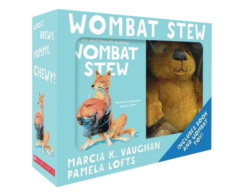 Wombat Stew Book and Plush Set
