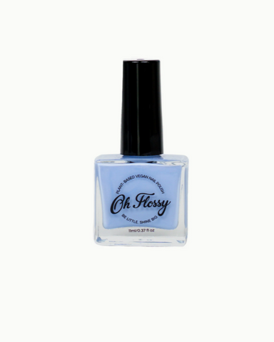 Oh Flossy Nail Polish - Kind Periwinkle Blue