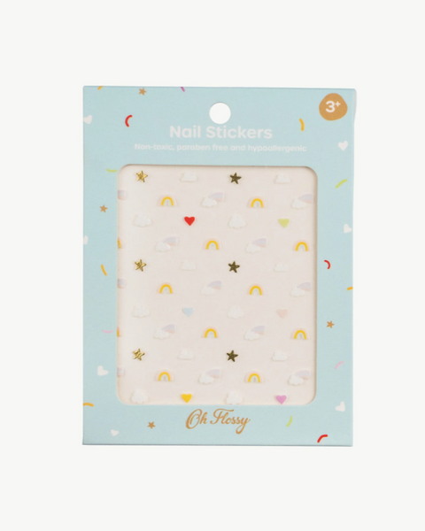Oh Flossy Nail Stickers - Sky
