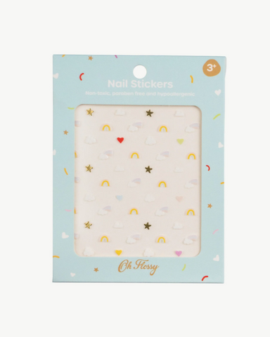 Oh Flossy Nail Stickers - Sky