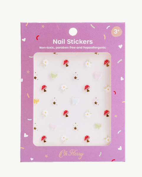 Oh Flossy Nail Stickers - Magic Garden