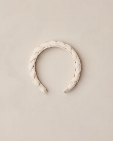 Noralee Braided Headband - Ivory