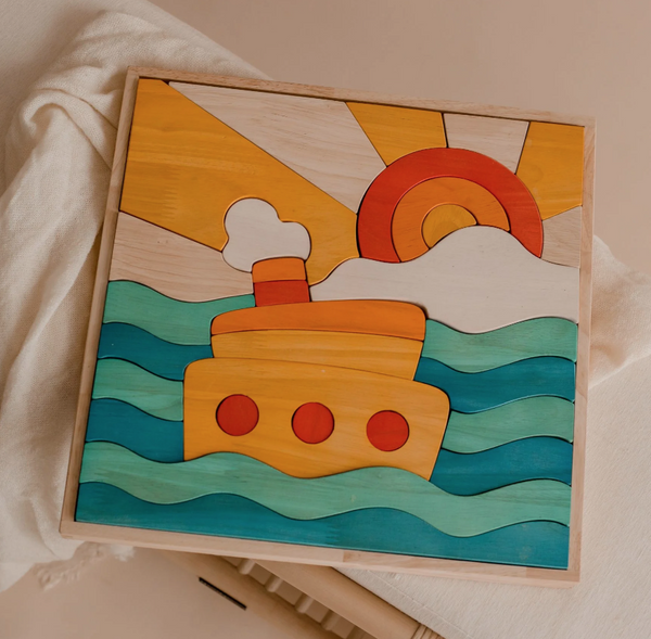 Q Toys Ocean Scene Puzzle and Play