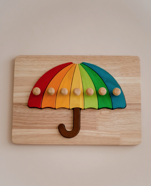 Q Toys Colour Umbrella Puzzle