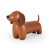 Zunny Bookend Classic Dachsund Tan