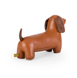 Zunny Bookend Classic Dachsund Tan