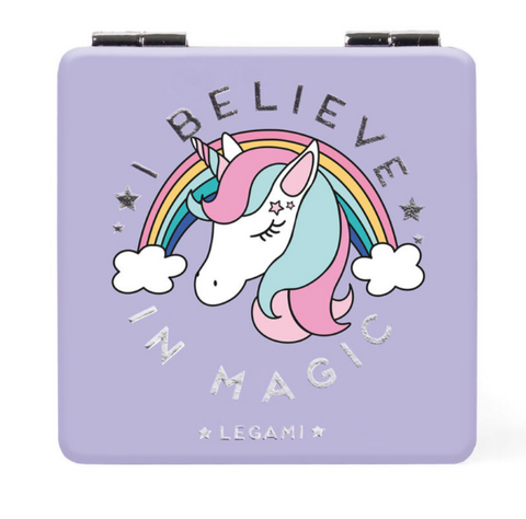 Legami Handbag Mirror - Nice To See You Unicorn