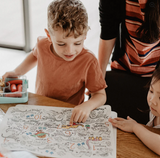 Hey Doodle Reusable Colouring Mat Dinoroar