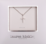 Lauren Hinkley - Cross Necklace with Diamante