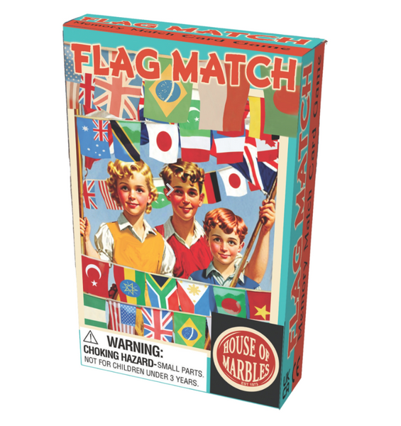 House of Marbles Flag Match Card Game