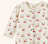 Nature Baby Lucy Suit Strawberry Print