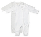 Marquise Everyday Essentials Grey Spot and Stripe Zipsuit 2 Pack