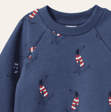 Nature Baby Emerson Sweater- Best Friend Indigo