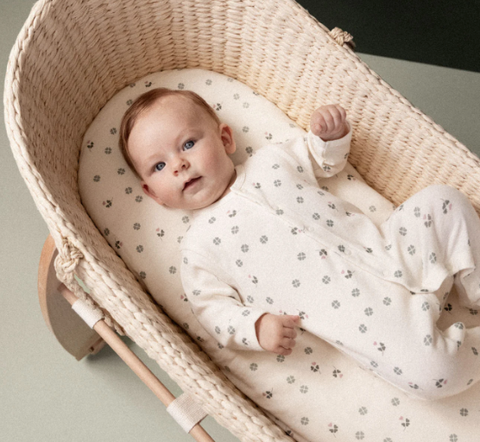 Nature Baby Stretch and Grow Lucky Print