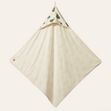 Nature Baby Hooded Bath Towel Pear Print O/S