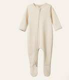 Nature Baby Caramel Spot Cotton Rib Essentials Set