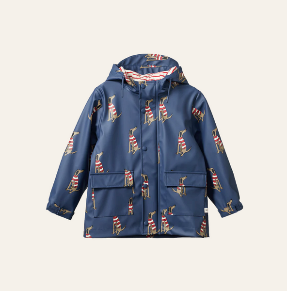 Nature Baby - Best Friend Indigo Raincoat