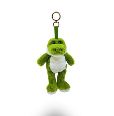 Eco Cuddly Crocodile Bag Charm