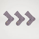 Paire Loose Top Calf Socks- Shadow