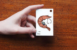 The Nonsense Maker Christmas Lunch Gift Cards Packet of 6