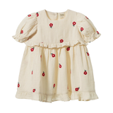 Nature Baby - Valentina Dress - Red Flora