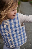 Nature Baby Marlo Quilted Vest Bluebelle Check
