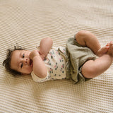 Nature Baby Waffle Blanket Cot Natural